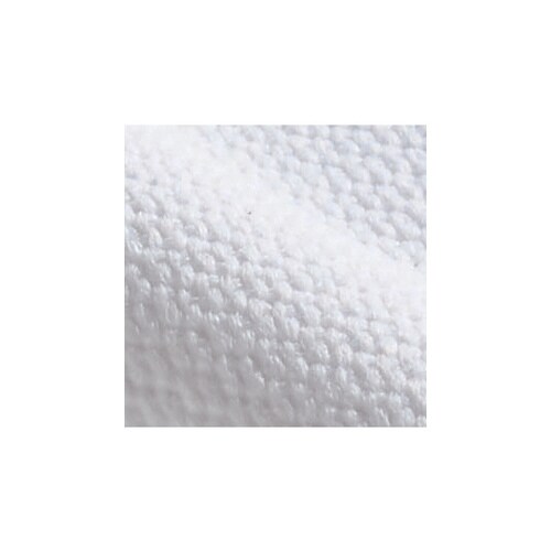 ナースジャケット 半袖 白/ラベンダー&ピンク S