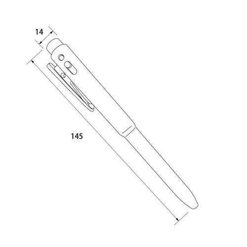 バーキンタX ボールペン P950 青 黒
