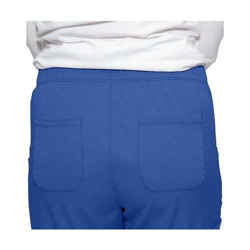 スクラブパンツ M相当 ロイヤルブルー