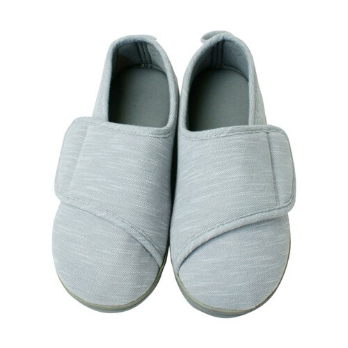 介護シューズ マジックテープタイプ グレー S