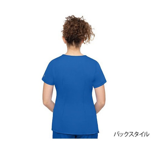 スクラブトップス S相当 ロイヤルブルー