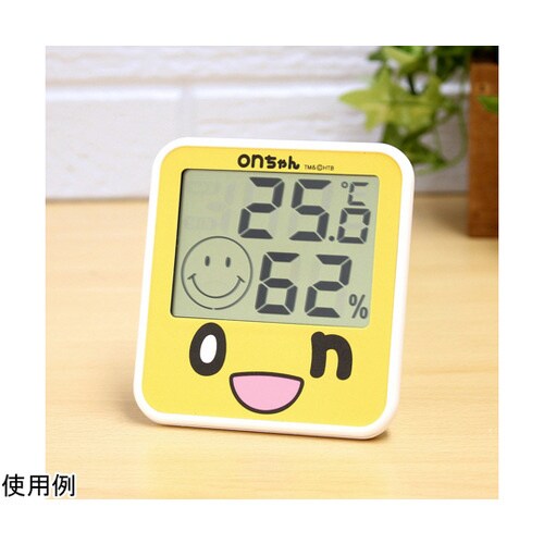 onちゃん デジタル温湿度計(onちゃんフェイス)