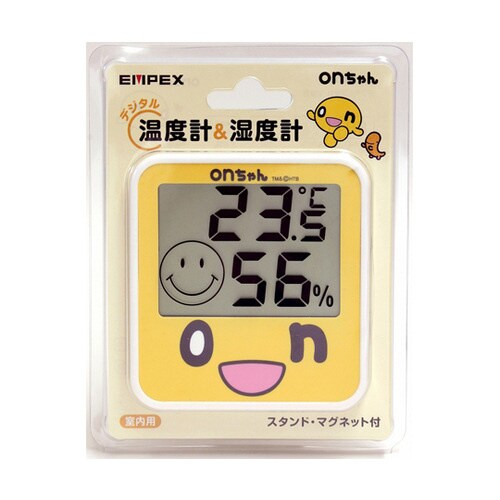 onちゃん デジタル温湿度計(onちゃんフェイス)