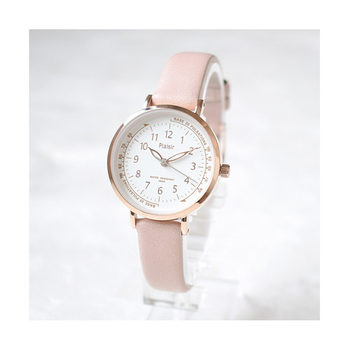 ニッケルフリーウォッチ(蓄光仕様)PG/ピンク