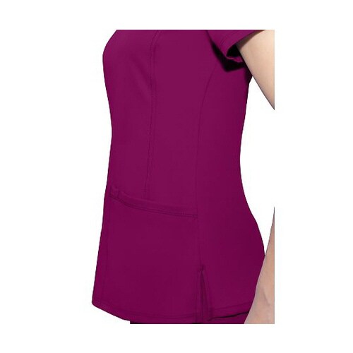 スクラブトップス M相当 ワイン