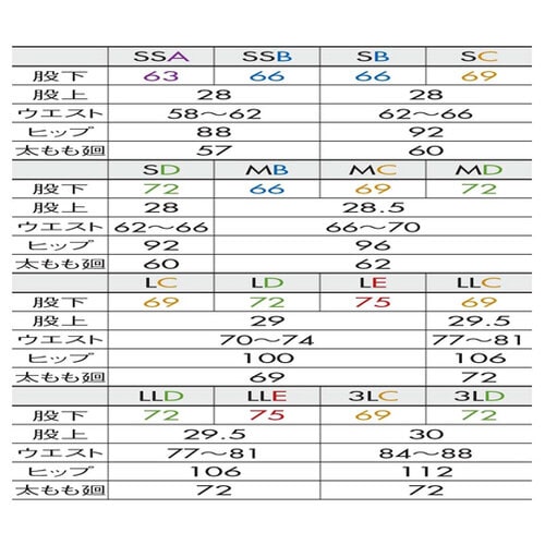 パンツ レディス 白 裾上げ LC