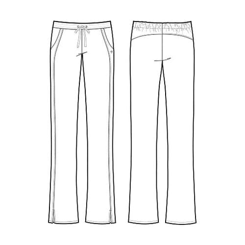 スクラブパンツ S相当 ワイン