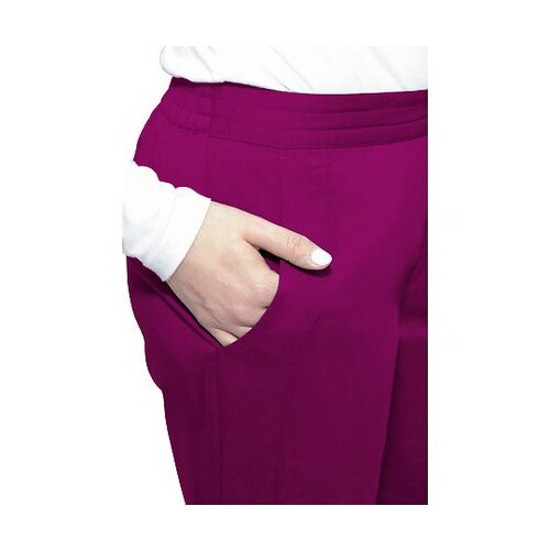 スクラブパンツ L相当 ワイン