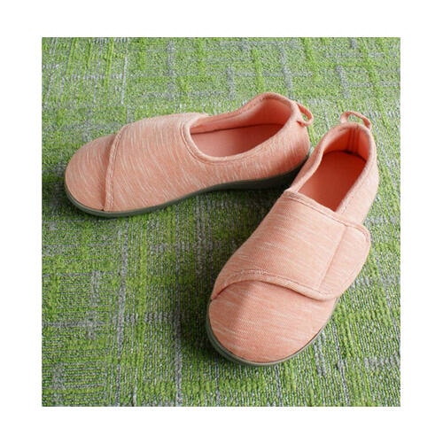 介護シューズ マジックテープタイプ ピンク S