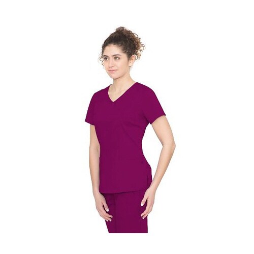 スクラブトップス LL相当 ワイン