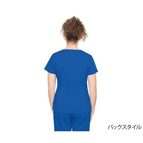 スクラブトップス LL相当 ロイヤルブルー