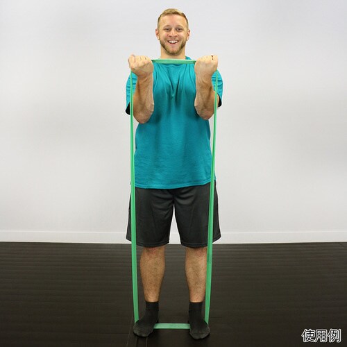 ループバンド(ラテックス製) 緑 強度レベル3