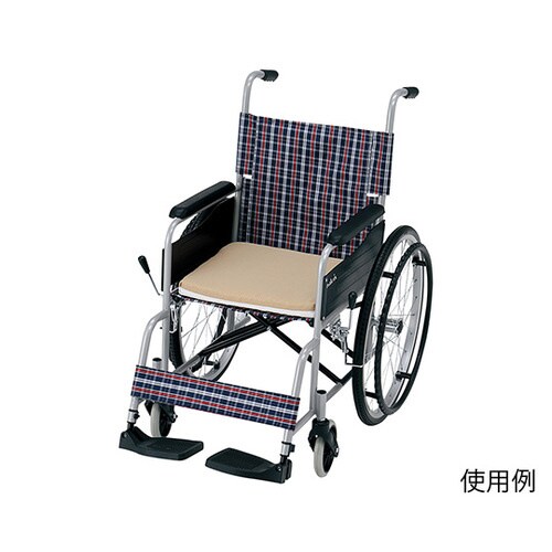 洗えるムレない車いすクッション ベージュ