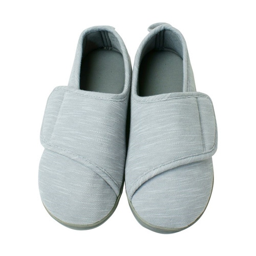 介護シューズ マジックテープタイプ グレー M