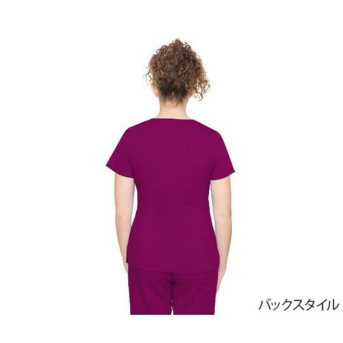 スクラブトップス L相当 ワイン