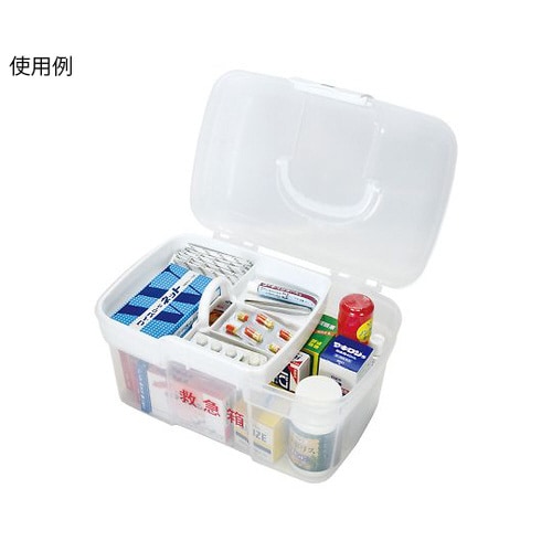 キャリング救急箱 クリア