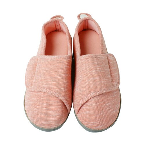 介護シューズ マジックテープタイプ ピンク L