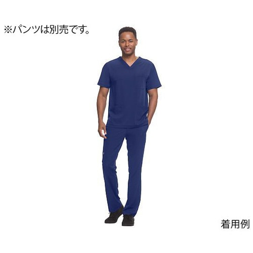 スクラブトップス S相当 ネイビー