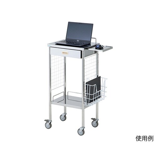 パソコンカート(サイドネット付き)