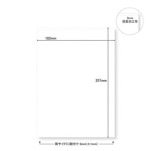 プリンター薬袋 B5サイズ 500枚入