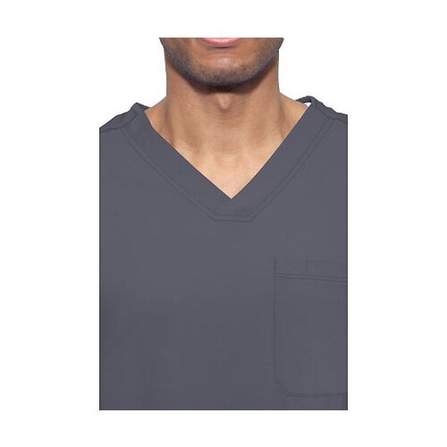 スクラブトップス L相当 グレー