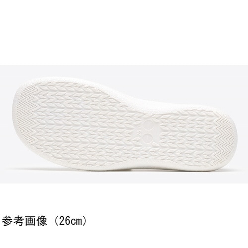 マンダム サボシューズ ホワイト 23cm