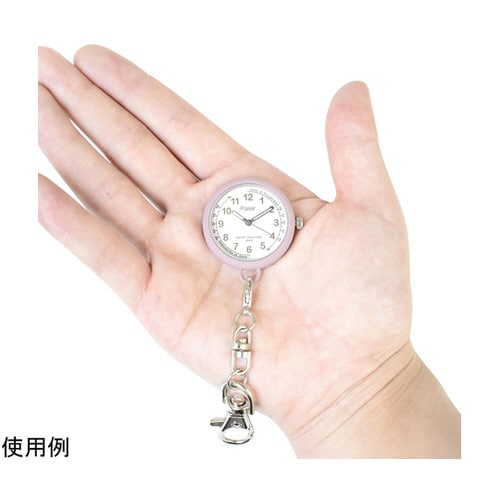 キーホルダーウォッチ(蓄光仕様) ピンク