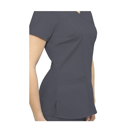 スクラブトップス LL相当 グレー