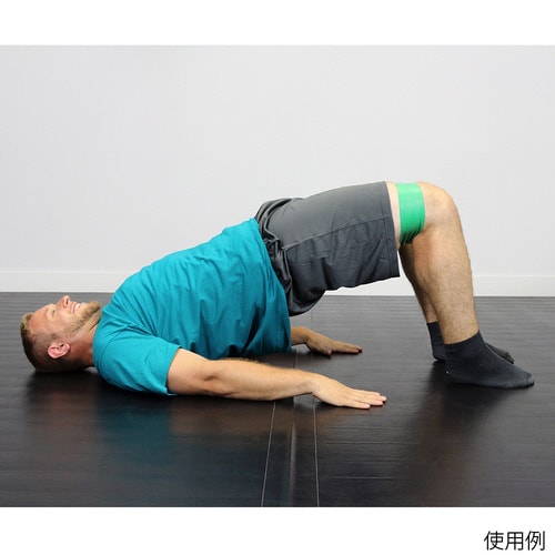 ループバンド(ラテックス製) 762mm グリーン