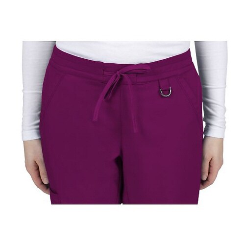 スクラブパンツ M相当 ワイン