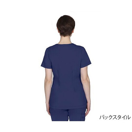 スクラブトップス LL相当 ネイビー