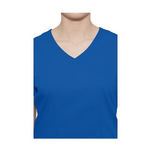 スクラブトップス M相当 ロイヤルブルー