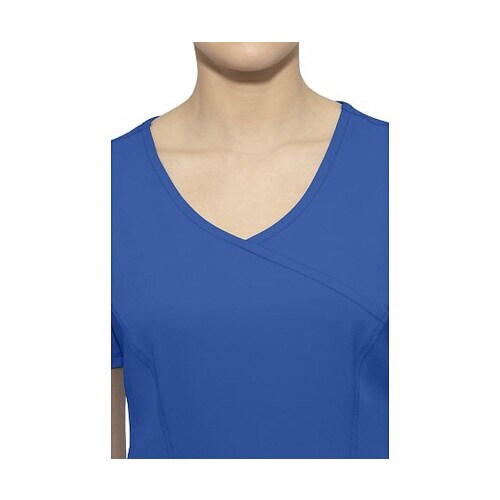 スクラブトップス M相当 ロイヤルブルー