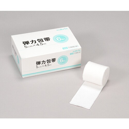弾力包帯 50mm×4.5m 1袋×6巻入