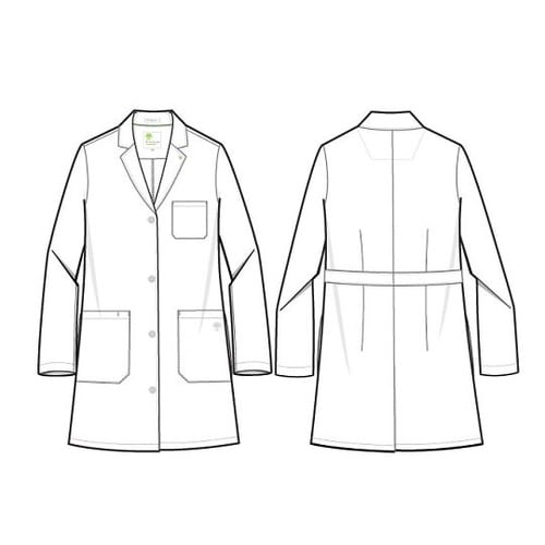 レディス白衣(ミニマリストシリーズ)