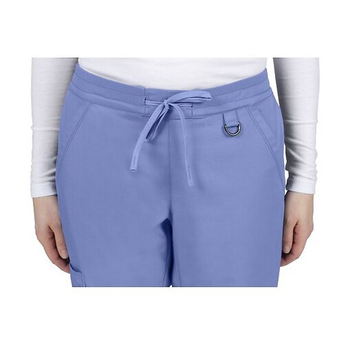 スクラブパンツ L相当 ライトブルー