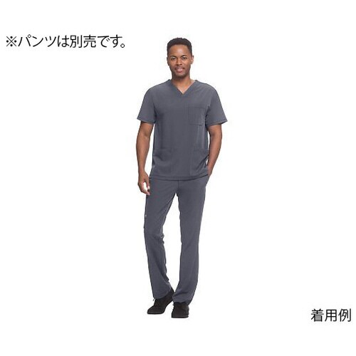 スクラブトップス LL相当 グレー