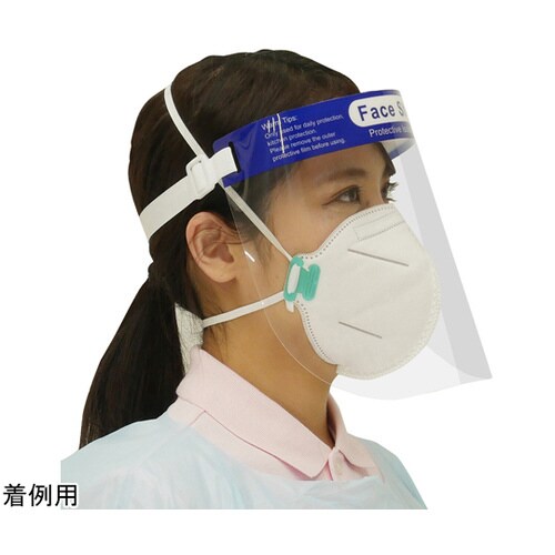 フェイスシールド フリーサイズ 10枚入
