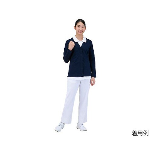 レディースカーディガン ネイビー LL