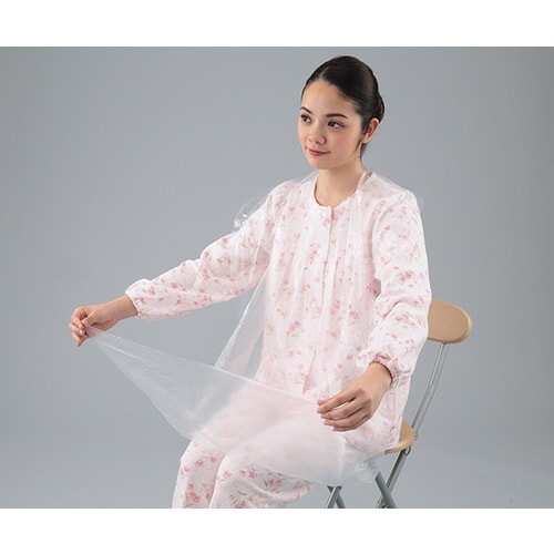 プロシェア食事用PEエプロン(両面テープタイプ)