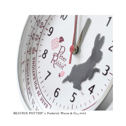 ピーターラビット? ナースジャバラウォッチ グレー