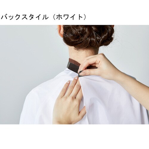 ネックガードドレス アイボリー