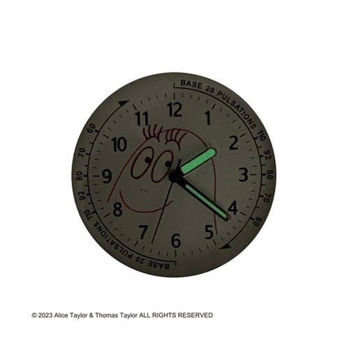 バーバパパ カラビナ付きウォッチ ピンク