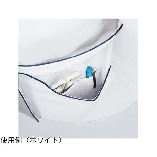 ナースジャケット レディス半袖ライトグ レー LL