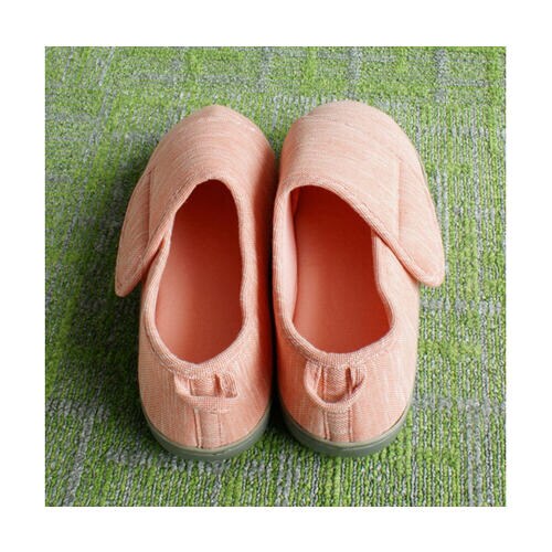 介護シューズ マジックテープタイプ ピンク M