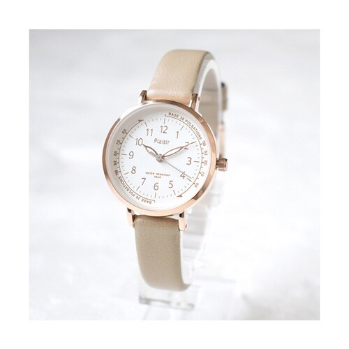 ニッケルフリーウォッチ(蓄光仕様)PG/モカ