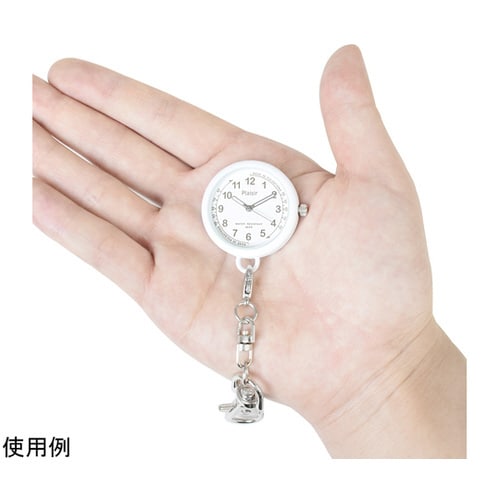 キーホルダーウォッチ(蓄光仕様) ホワイト