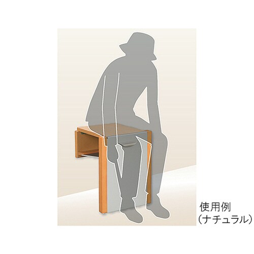 玄関用収納チェアー ホワイト