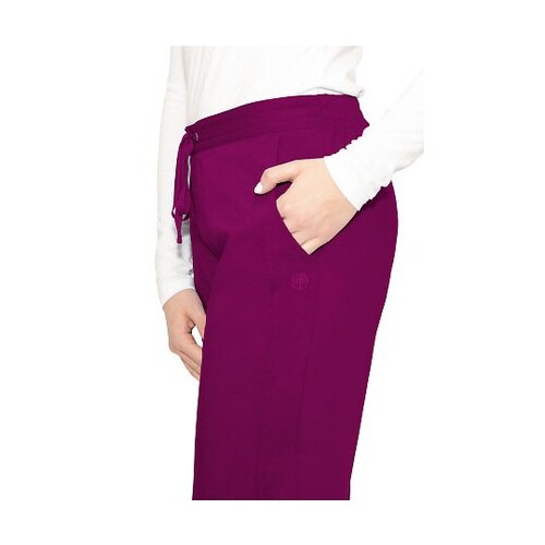 スクラブパンツ LL相当 ワイン