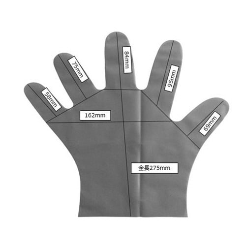 ナビロール抗菌ポリエチ手袋 L 100枚入